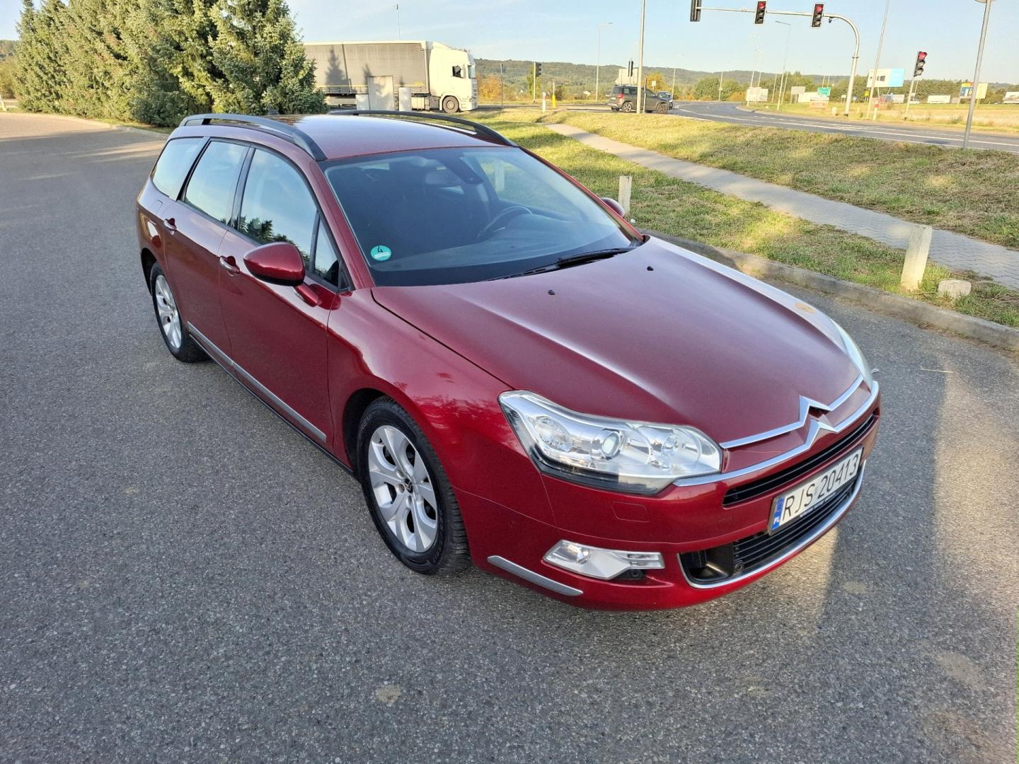 Citroen C5 2.0 HDI 163KM 2010r 6 Bieg Led Xenon Navi Alu