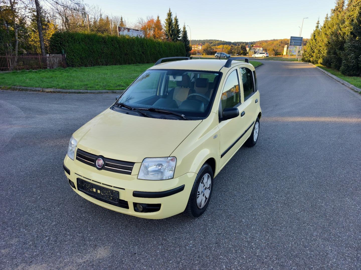 Fiat Panda Lift 1.2 Benzyna 60KM 2009r Klima Wspomaganie Zadbany