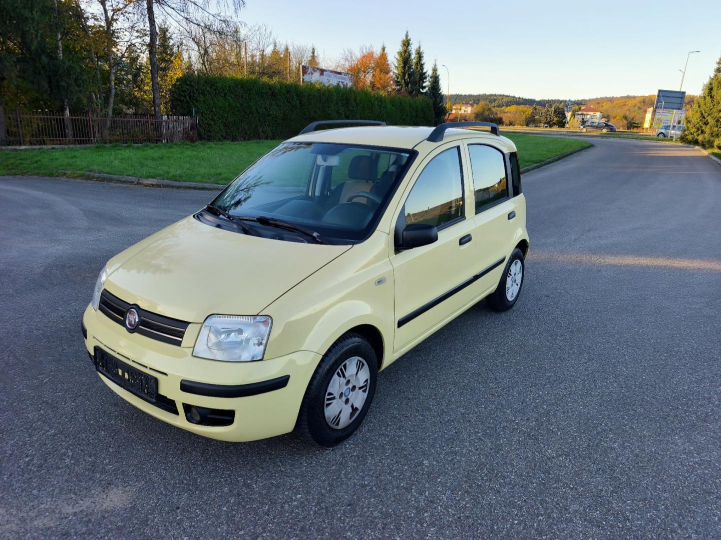 Fiat Panda Lift 1.2 Benzyna 60KM 2009r Klima Wspomaganie Zadbany