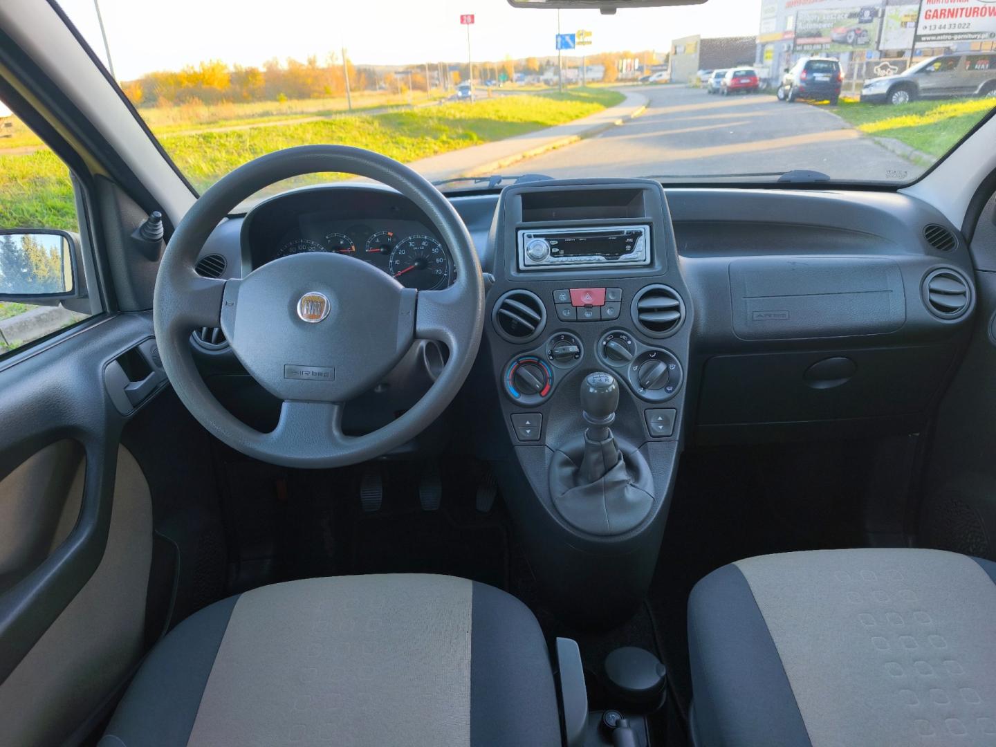Fiat Panda Lift 1.2 Benzyna 60KM 2009r Klima Wspomaganie Zadbany