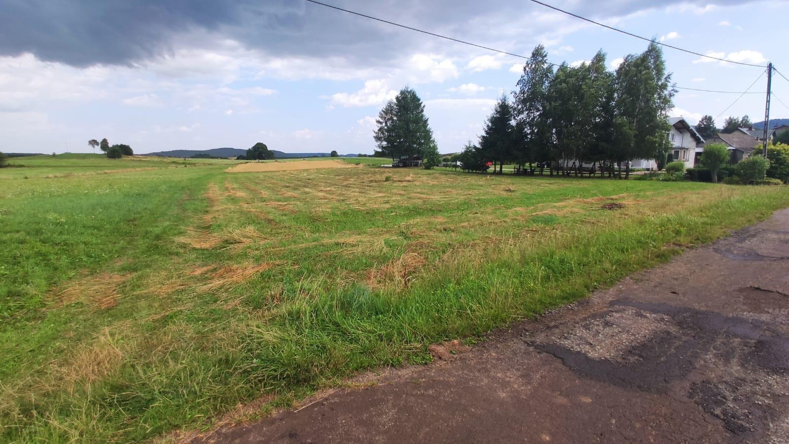 Pagórek gm. Dębowiec - działka budowlana 32ar, Pagorzyna, Beskid Niski