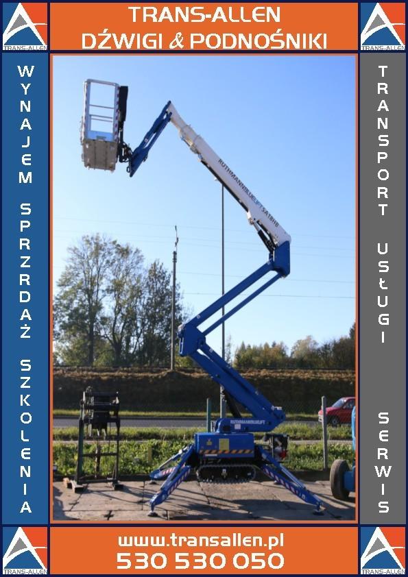 Spider Lift Crane Boom Lift Rental Sale Ruthmann Bluelift Jaslo Poland