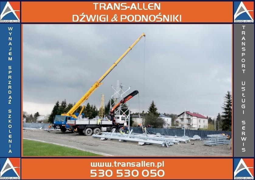 Usługi dźwigowe wynajem Jasło Przysieki Skołyszyn Biecz Gorlice