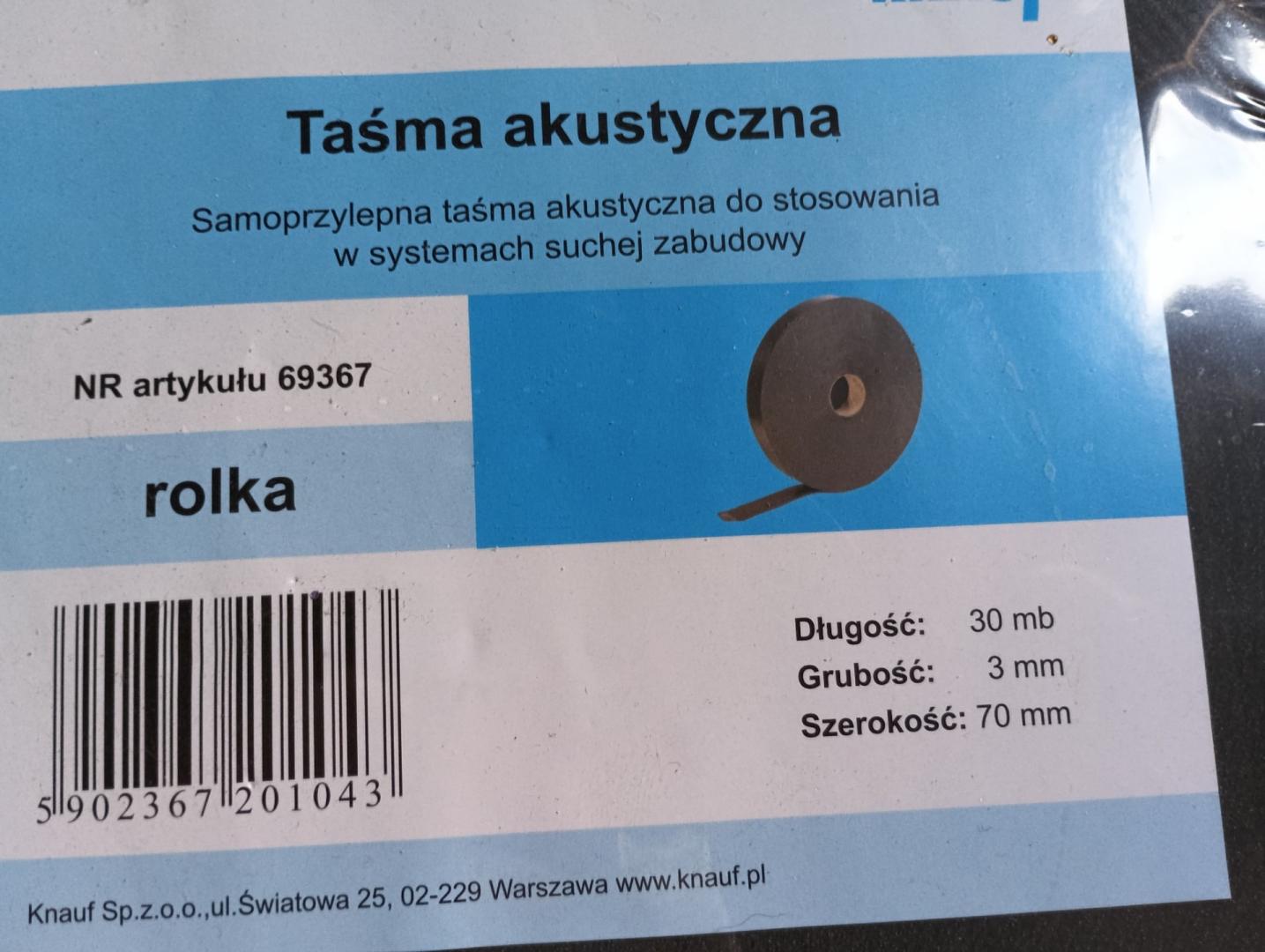 Taśma akustyczna