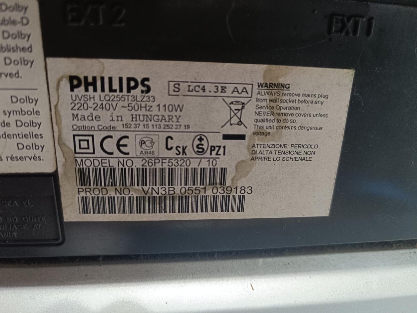 Tlewizor LCD Philips 26 cali