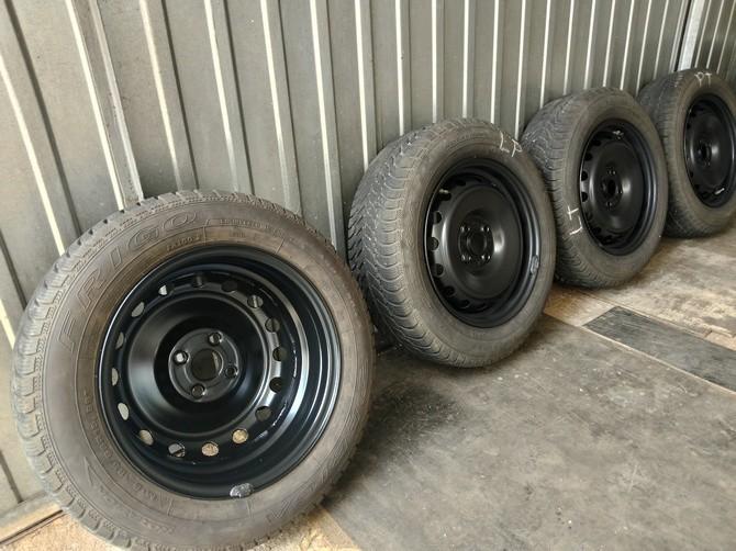 Felgi stalowe Toyota / Hyundai / Kia Opony zimowe Dębica 185/65 R15