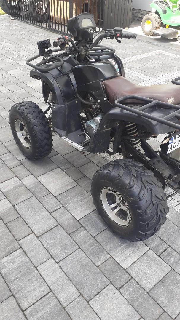 Quad 250 zarejestrowany