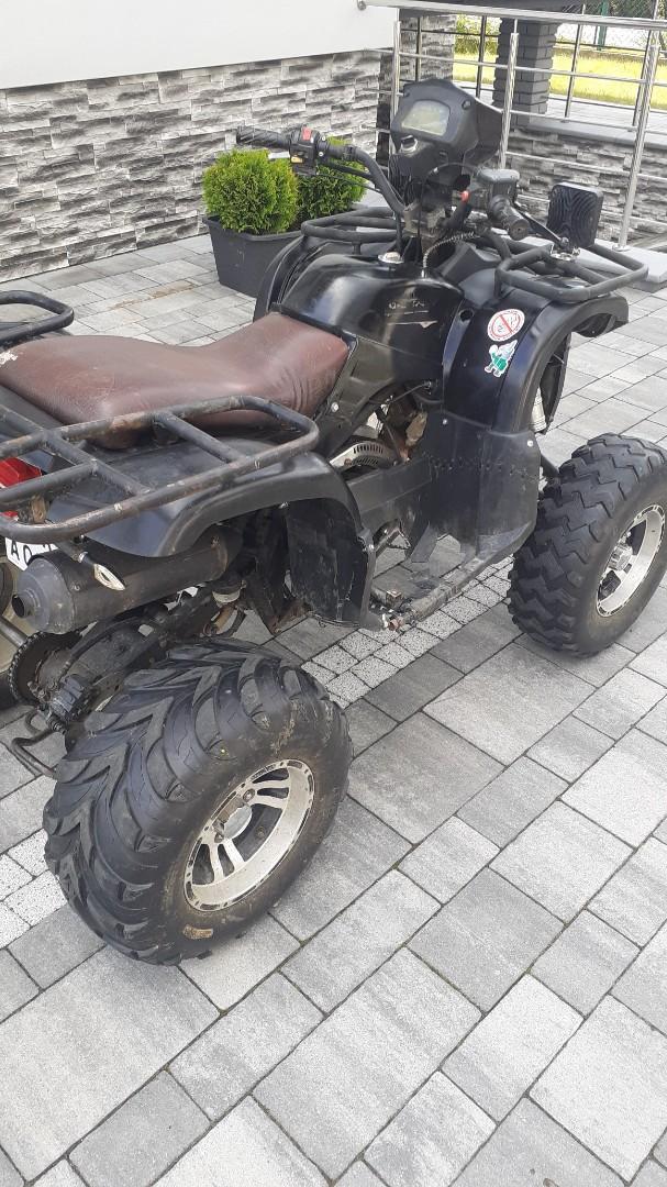 Quad 250 zarejestrowany