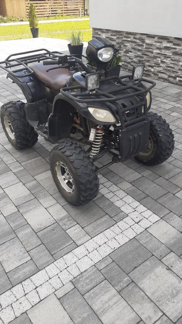 Quad 250 zarejestrowany