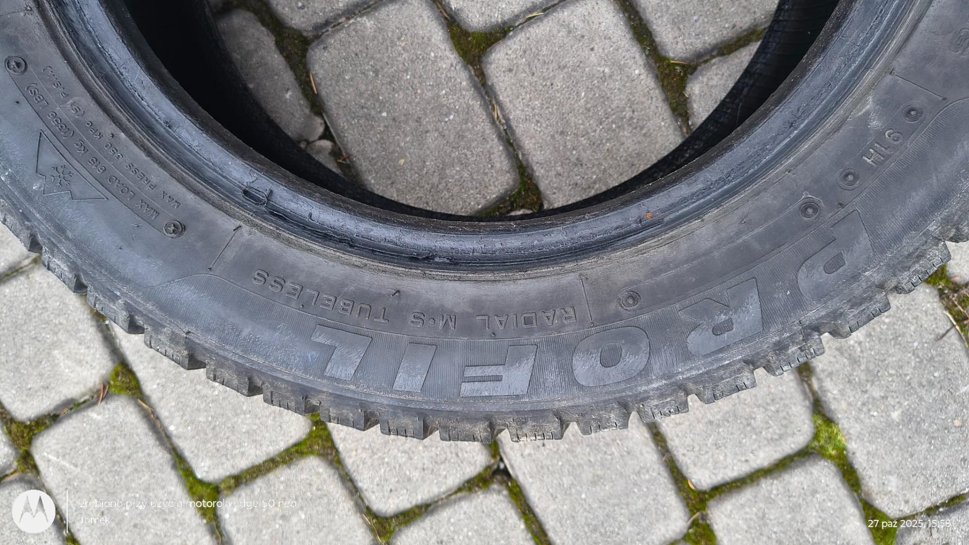 Opony zimowe bieżnikowane R16 205/55