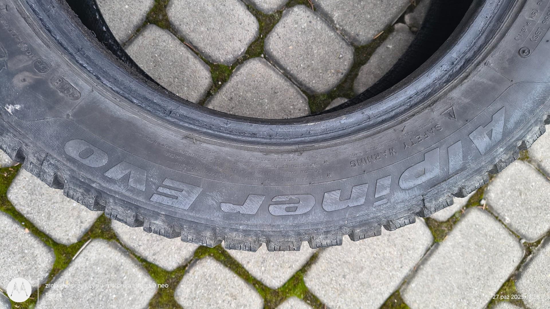 Opony zimowe bieżnikowane R16 205/55