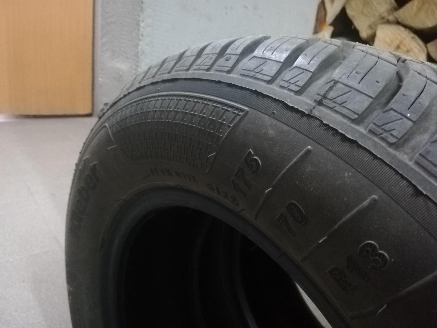 4x opona (7,5mm)  175//70 R13 wielosezonowa Kleber Quadraxer2