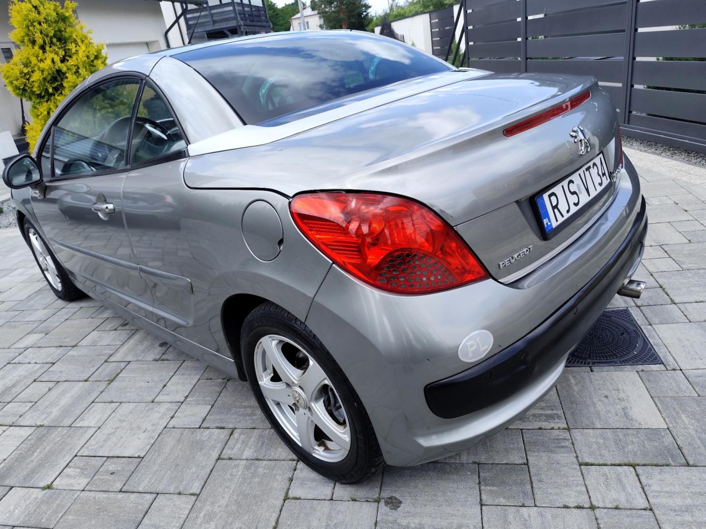 Peugeot 207 CC 1.6 HDI 2007 Rok 2008