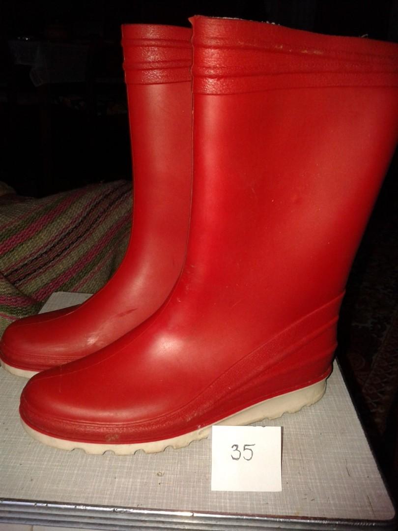 Buty damskie gumowce