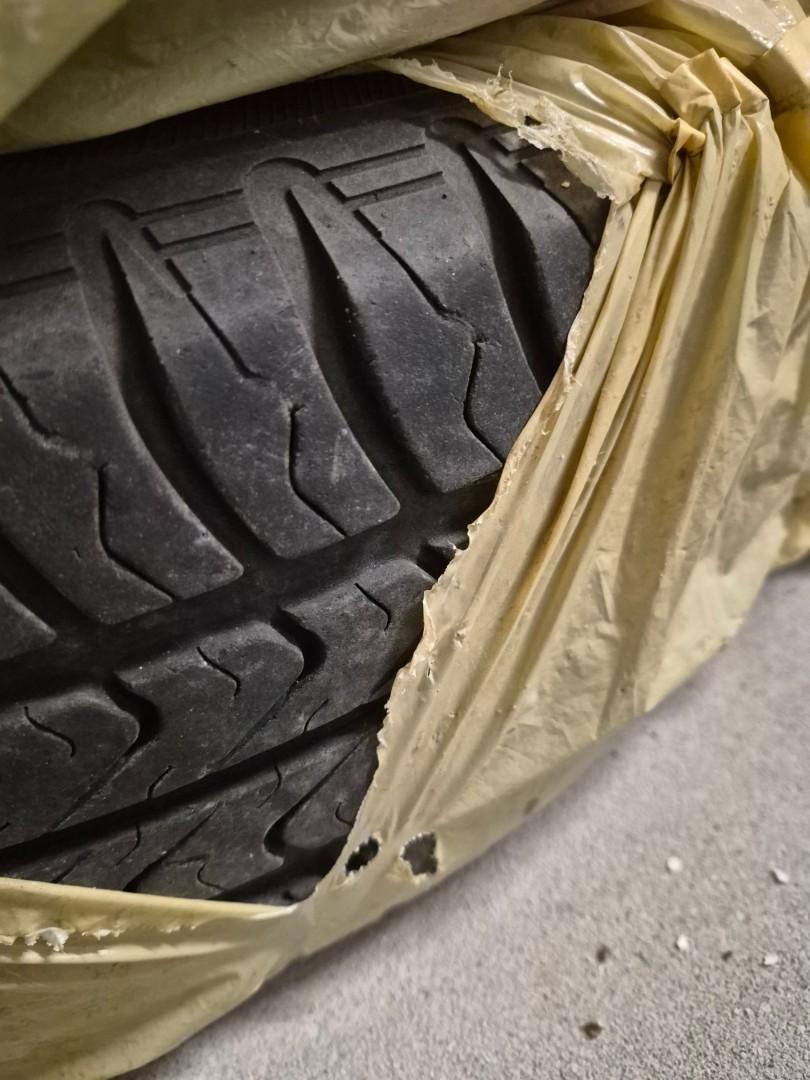 Felgi aluminiowe Opel Corsa C 14 - komplet 4 szt. z oponami