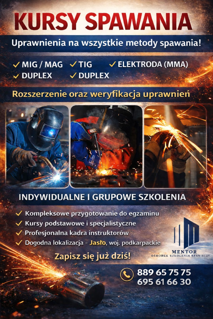 kursy spawalnicze