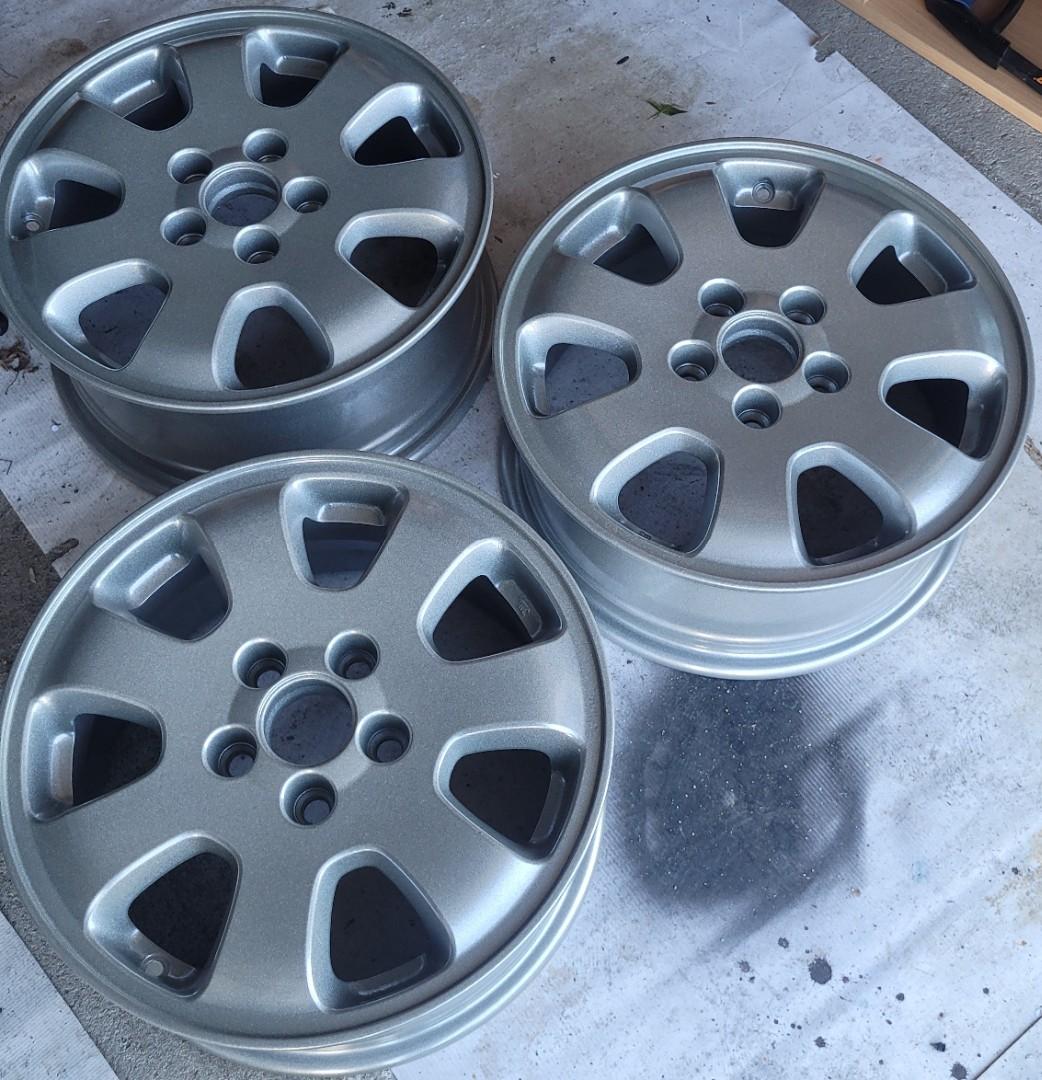 Komplet felg aluminowych 16" do honda po odnowieniu