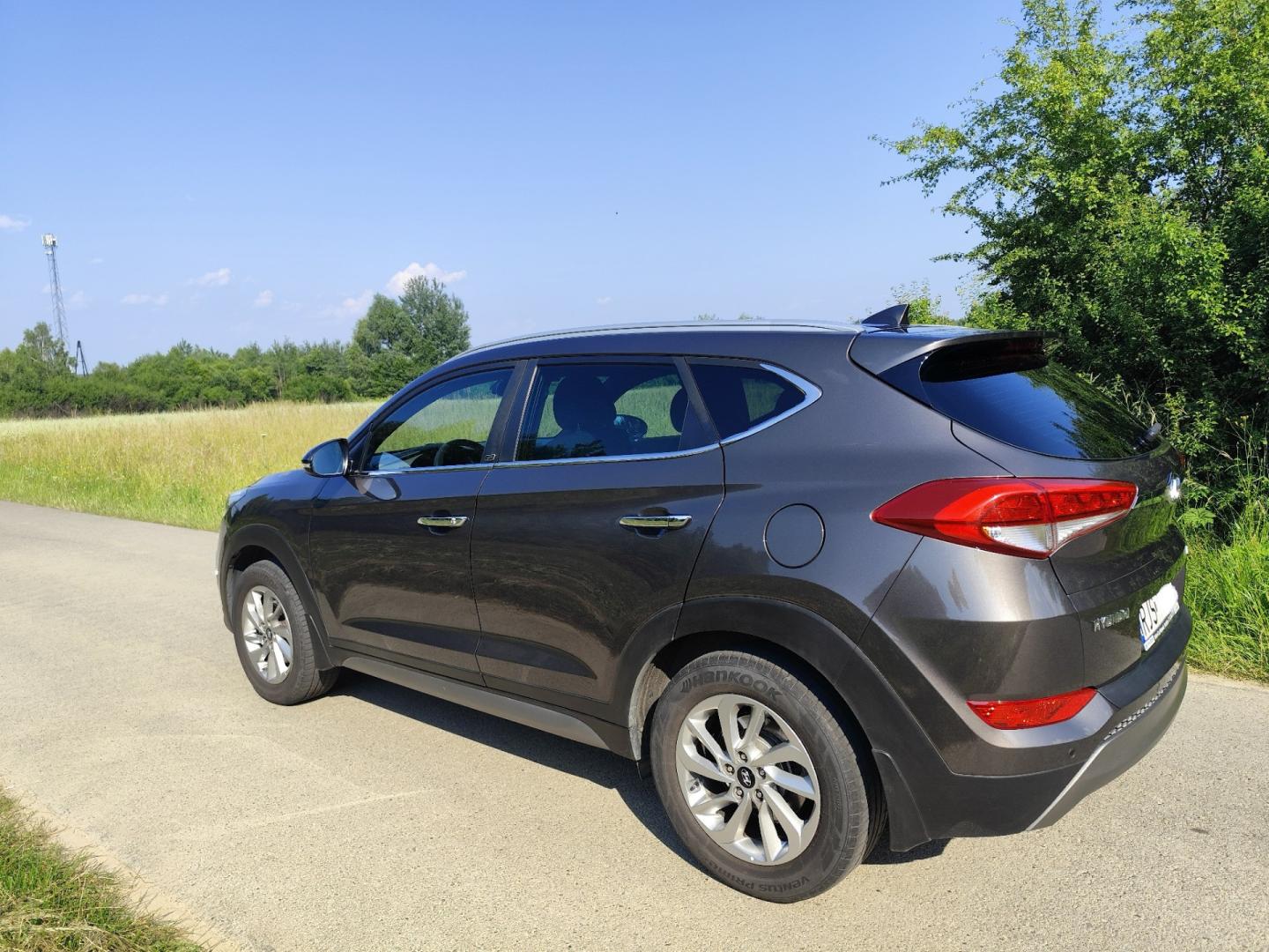 hyundai tucson 1.6 benzyna