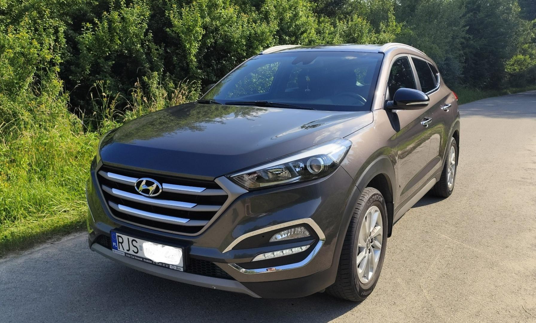 hyundai tucson 1.6 benzyna