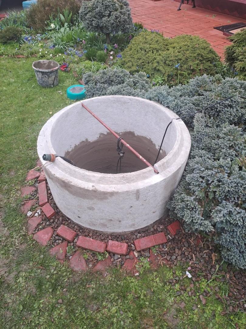 Przegląd studni,czyszczenie i dezynfekcja. Przyłącz wody