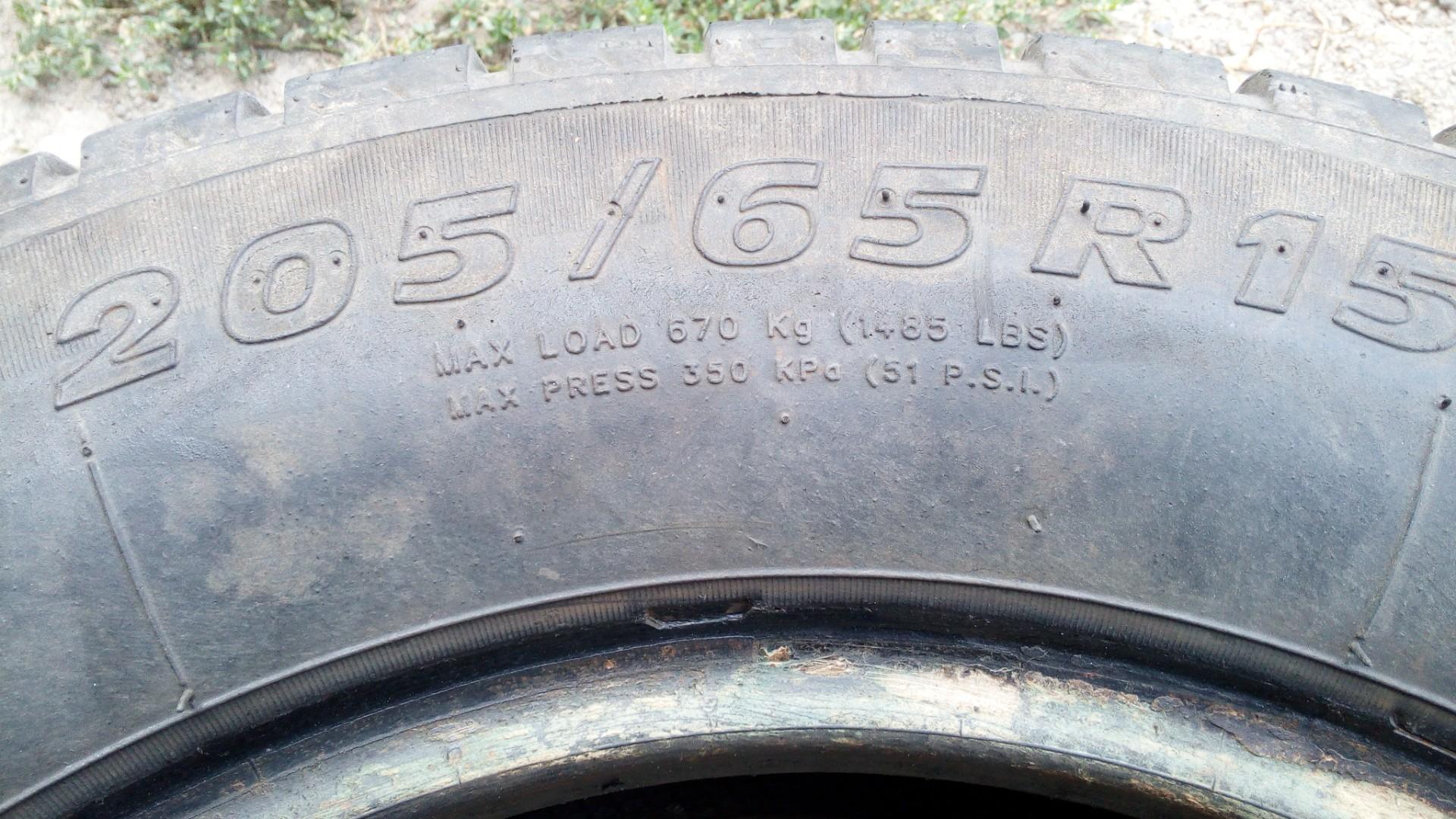 opony zimowe 205/65r15
