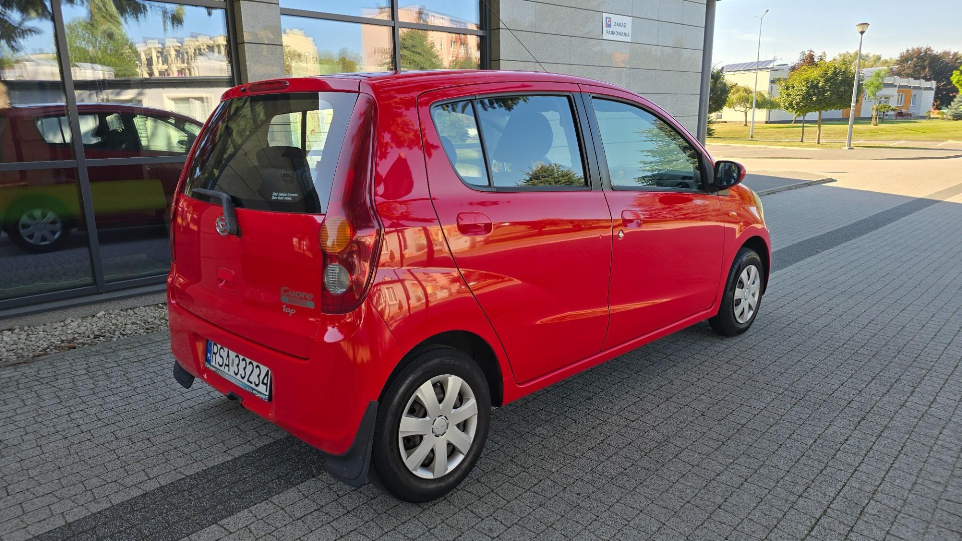 Daihatsu Cuore 1.0 Ben 70KM Klima Webasto 5drzwi Oszczędny Zadbany