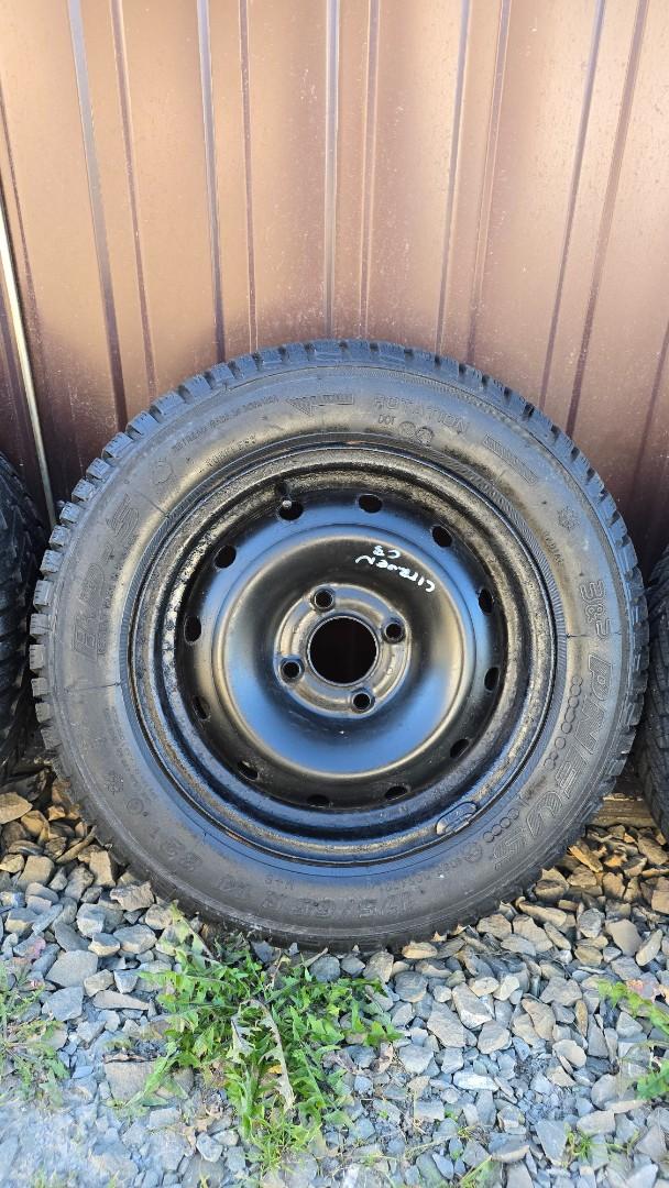 Komplet 4 szt, opon zimowych z felgami PNEUS BP-5 Rozmiar 175/65R14