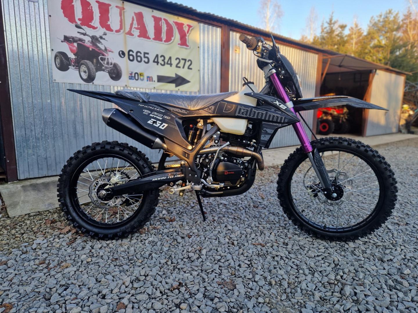 Diabolini X8 250 CC CROSS  Diabolini X8 250 - Nowy model