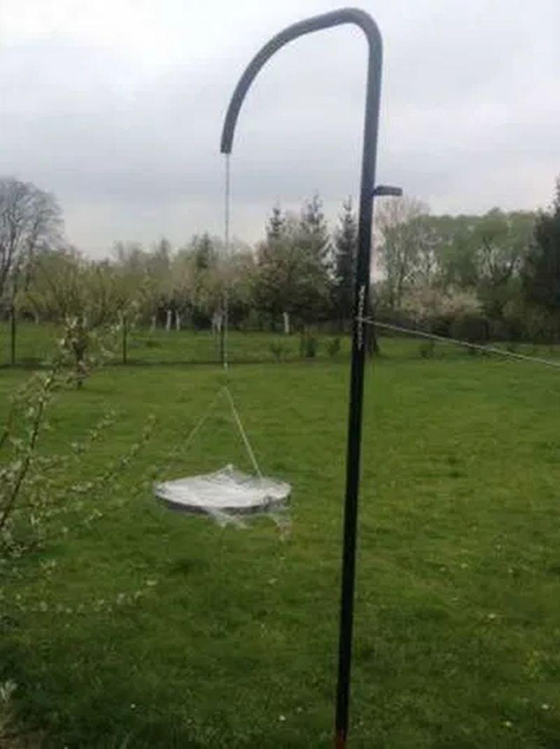 Grill na żurawiu kratka, ruszt