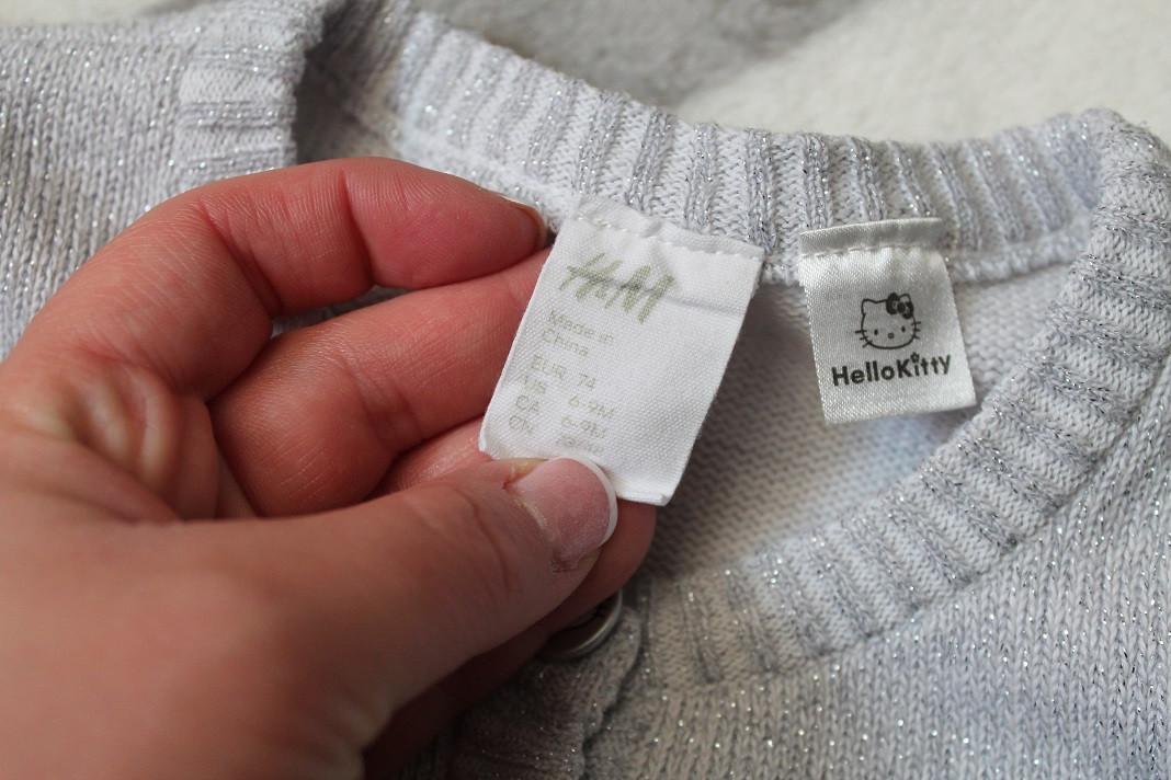 Szary sweterek H&M
