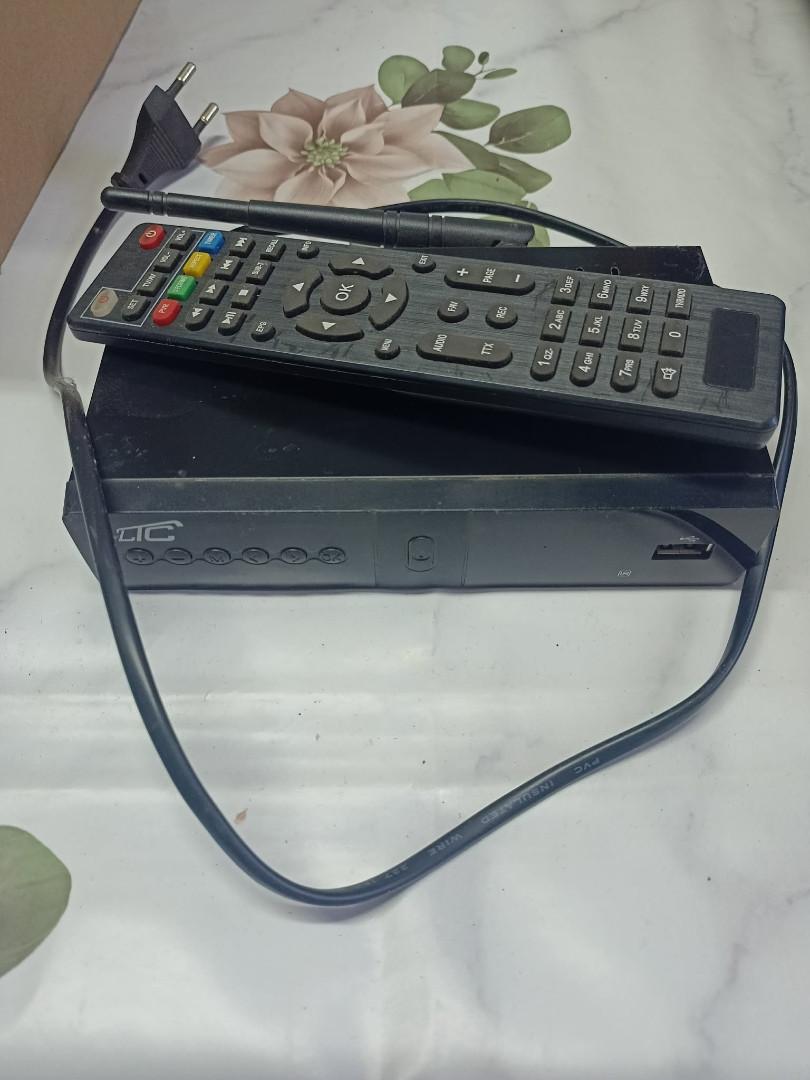 Tuner dekoder dvb-t2/hevc h.265 ltc wifi hdmi usb