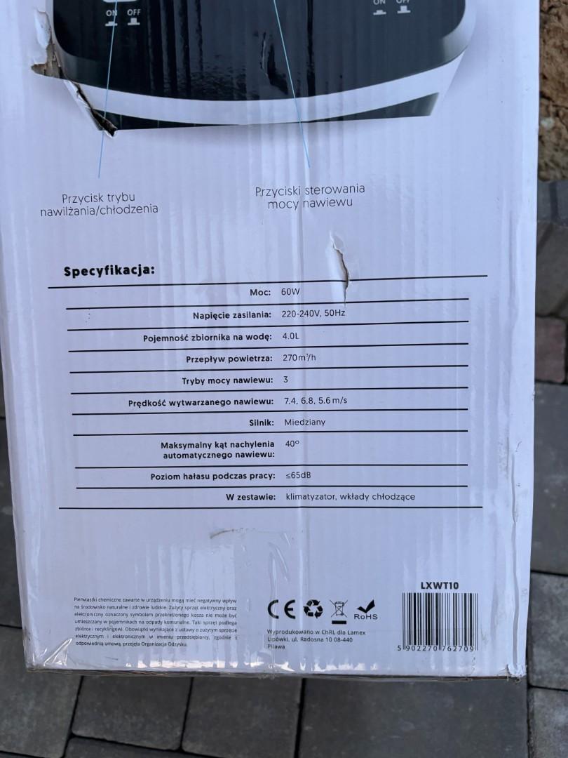 Klimatyzator przenośny LTC WT10