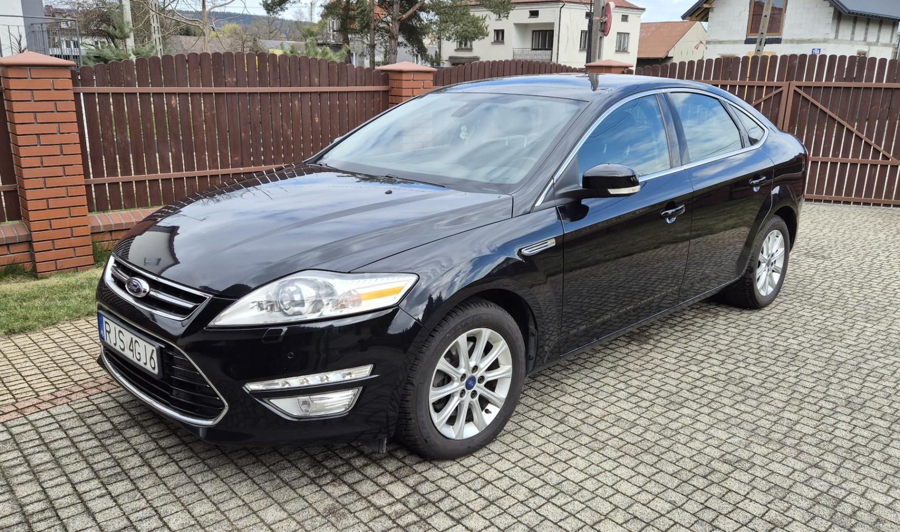 Ford Mondeo MK4 203KM, automat, benzyna, czarny liftback