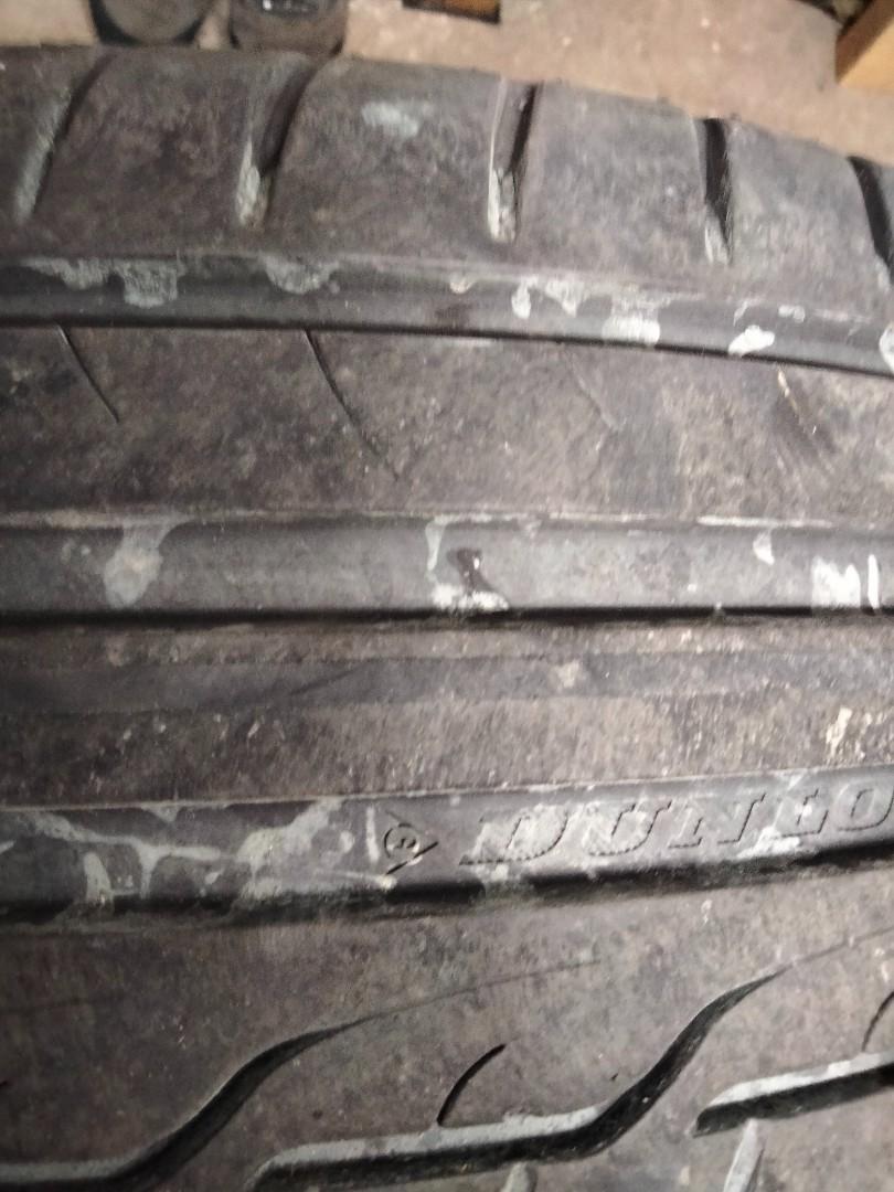 Koła 4 szt felgi 5x114.3 17 opony DUNLOP 235x55 lato