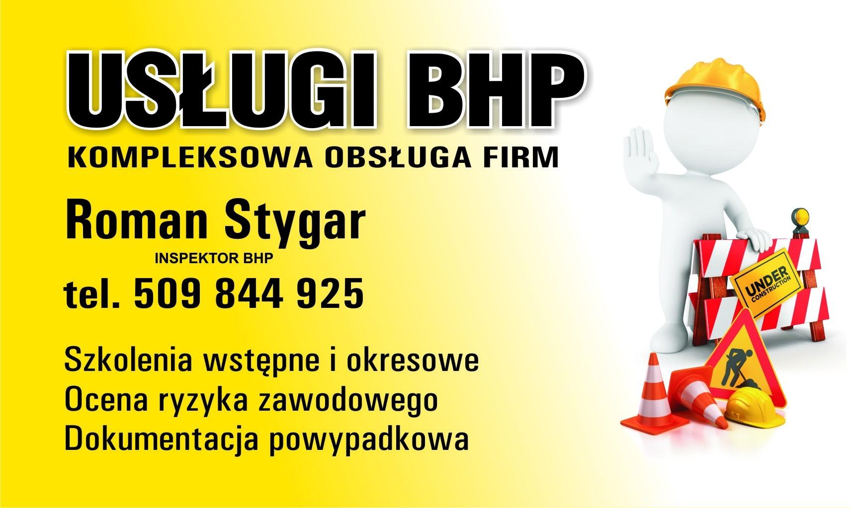 BHP- kompleksowa obsługa firm  , szkolenia