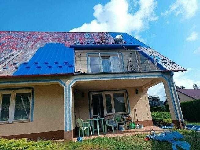 Malowanie dachów i elewacji