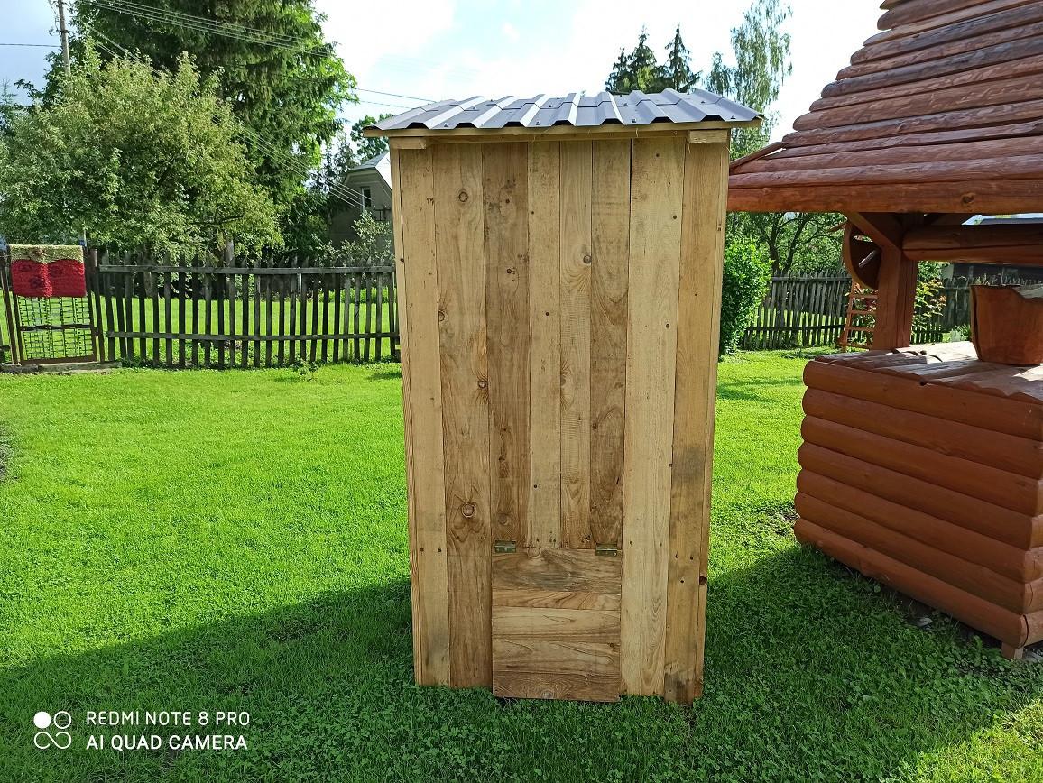 Wc Drewniany na Budowę lub Działkę