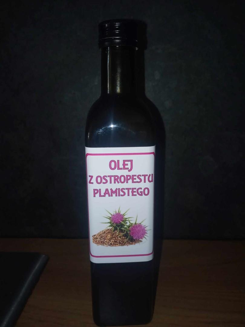 Oleje tłoczone na zimno Ostropest len słonecznik