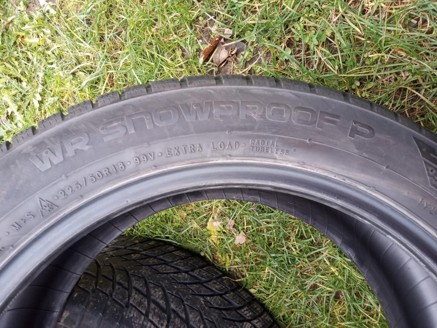 Opony zimowe 225/50r18 Nokian WR Snowproof P - 2 szt.