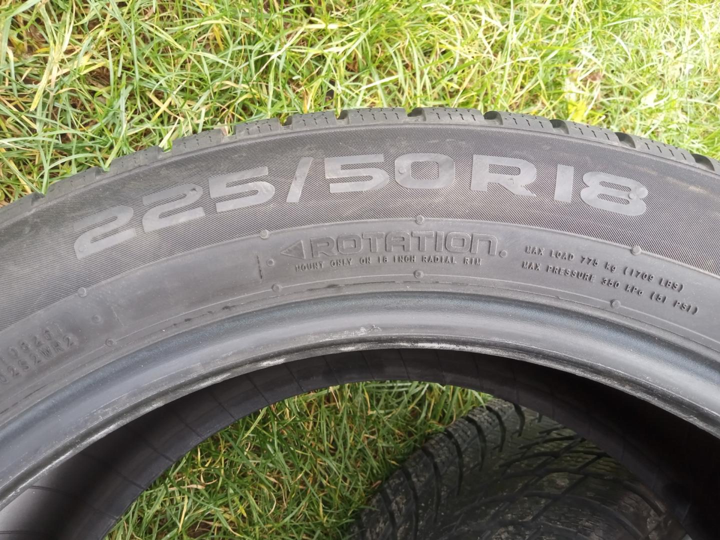 Opony zimowe 225/50r18 Nokian WR Snowproof P - 2 szt.