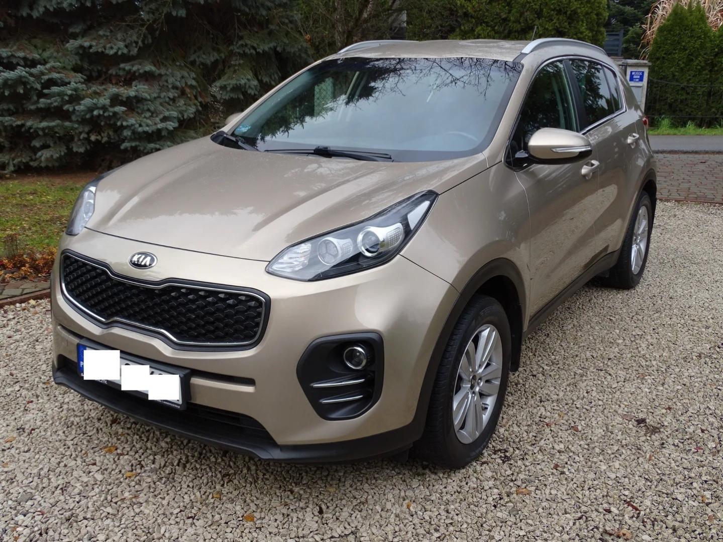 Kia Sportage IV 1.7l CRDi 116 KM z 2016 r. - Salon Polska