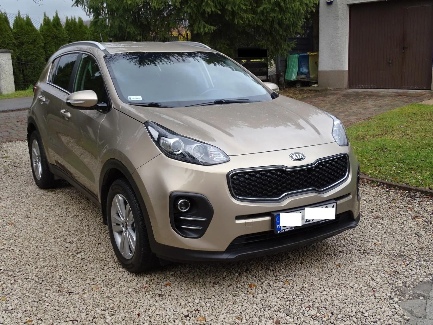 Kia Sportage IV 1.7l CRDi 116 KM z 2016 r. - Salon Polska