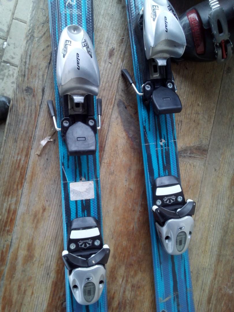 narty elan magfire 100-130 cm + wiązania elan el 4.5
