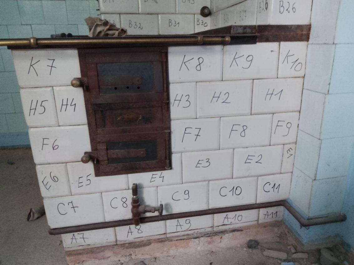Piec kaflowy, kuchnia