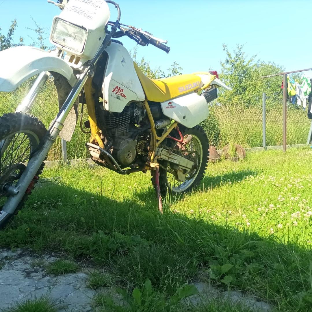 Suzuki dr 350 zarejestrowany