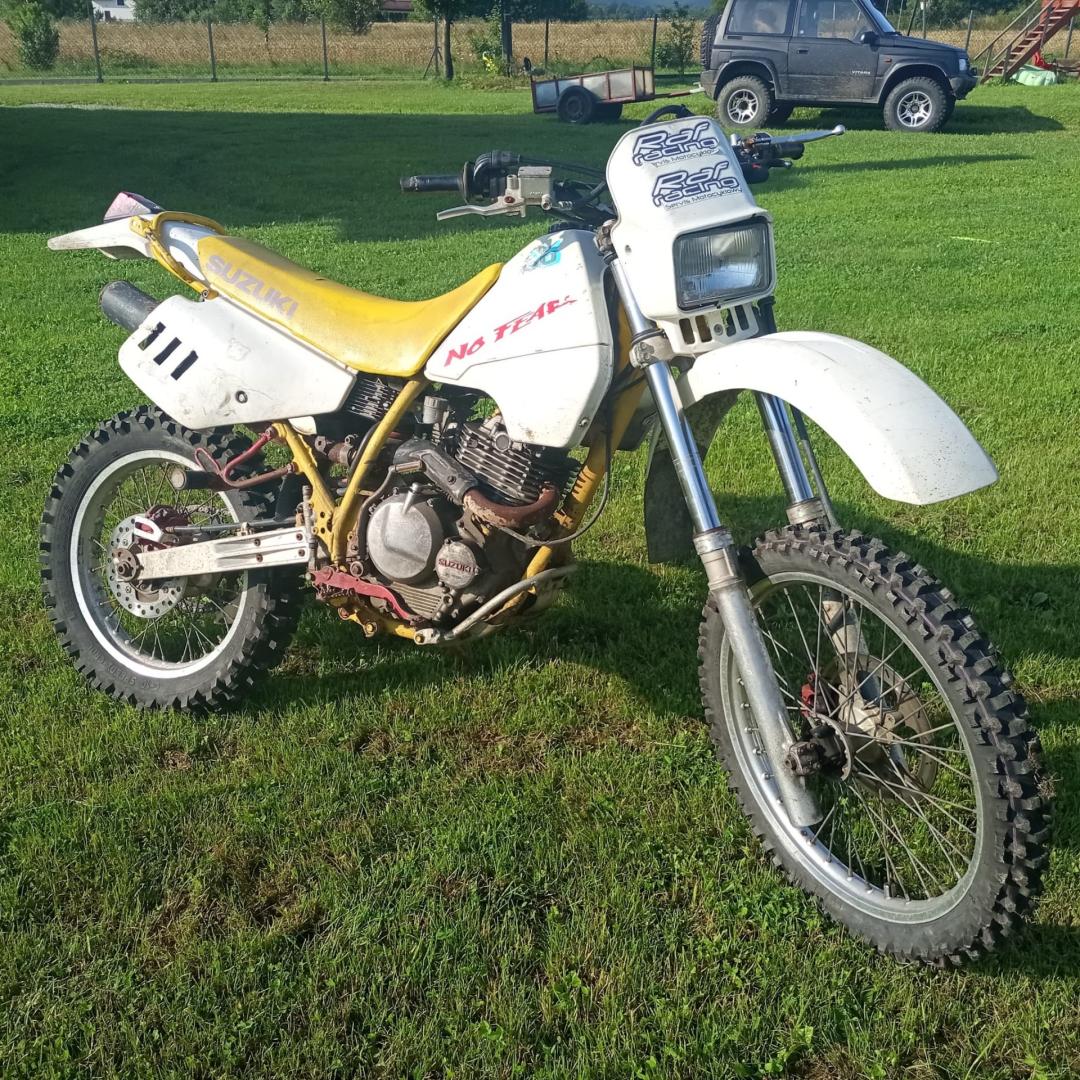 Suzuki dr 350 zarejestrowany