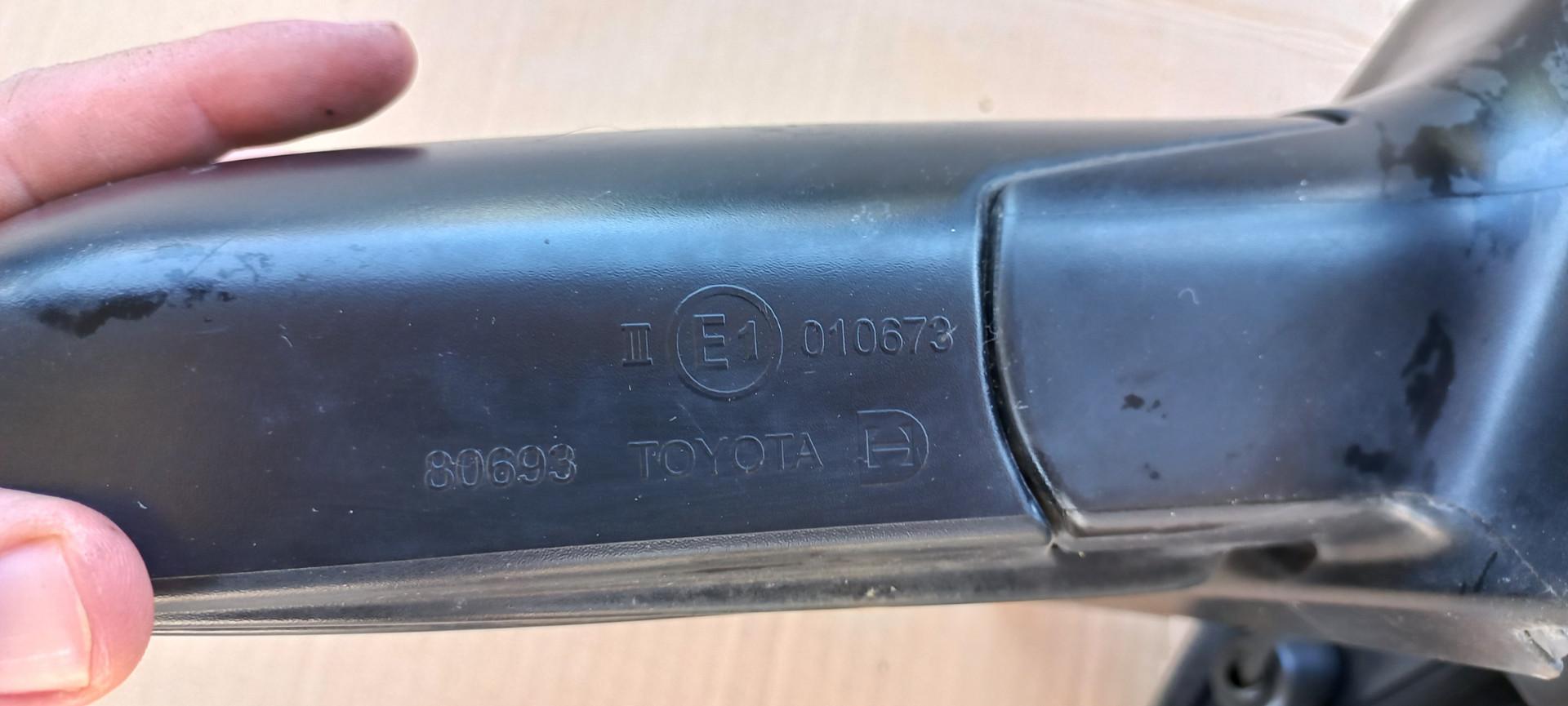lusterka elektryczne czarne używane do Toyota Yaris 1.3 2002 r