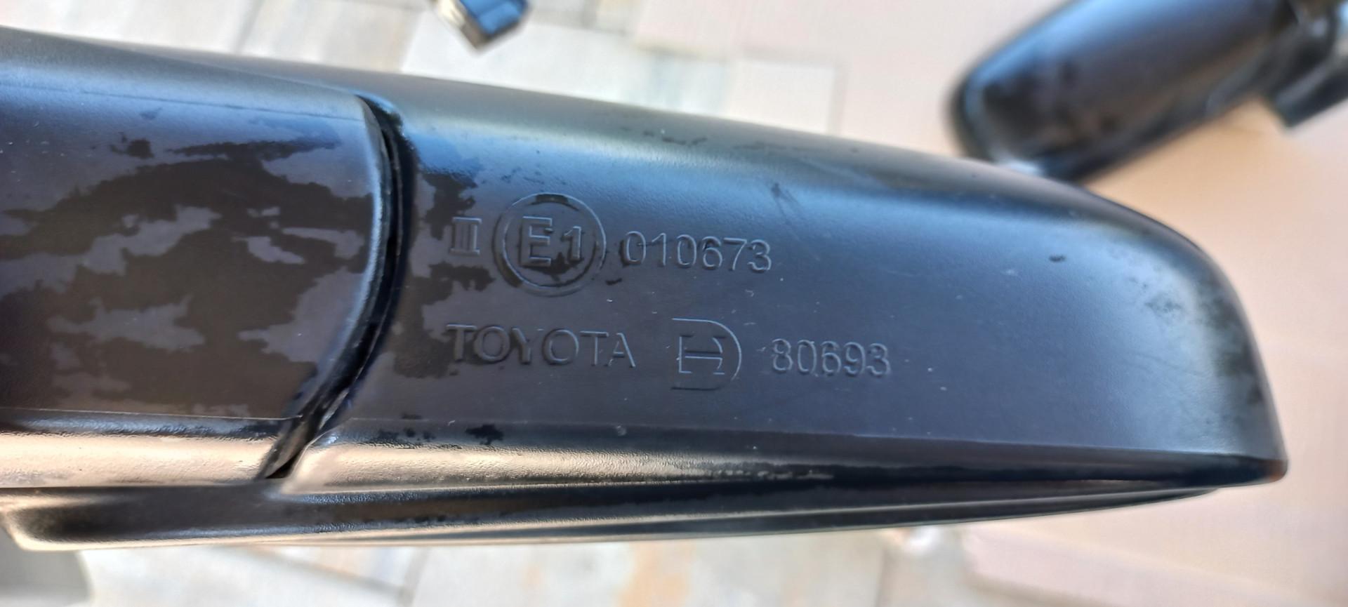 lusterka elektryczne czarne używane do Toyota Yaris 1.3 2002 r