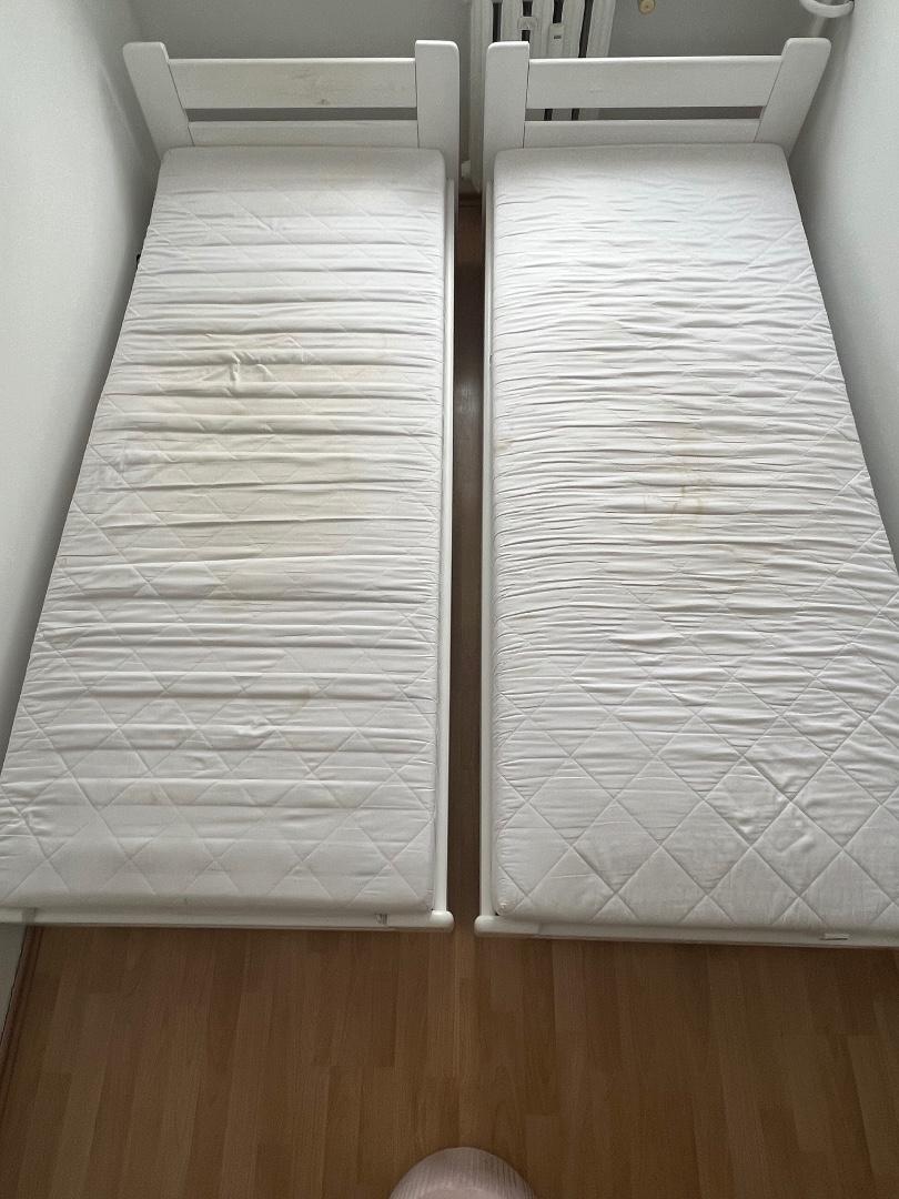 Łóżka 80x200 białe łóżko