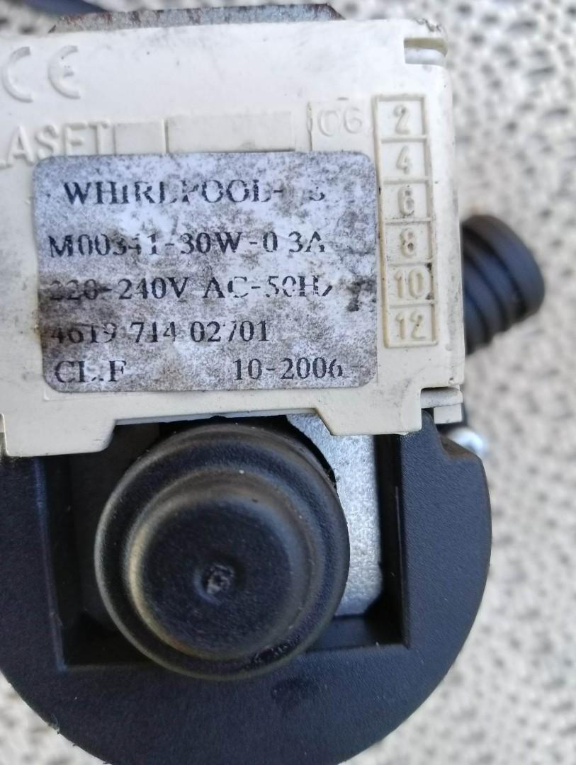 Silnik pralki Whirlpool